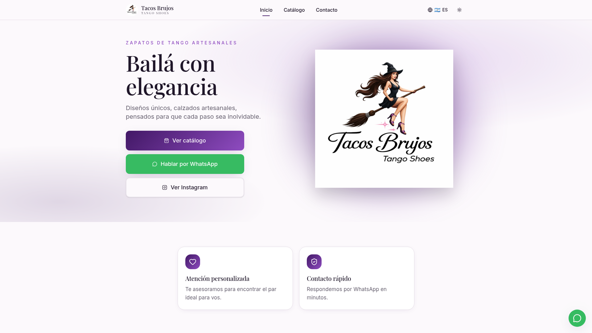 Screenshot of Tacos Brujos